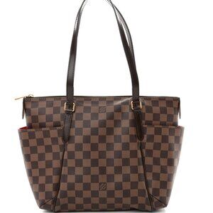 Louis Vuitton Damier Ebene Totally MM Canvas Brown Tote - Brand New - Never used